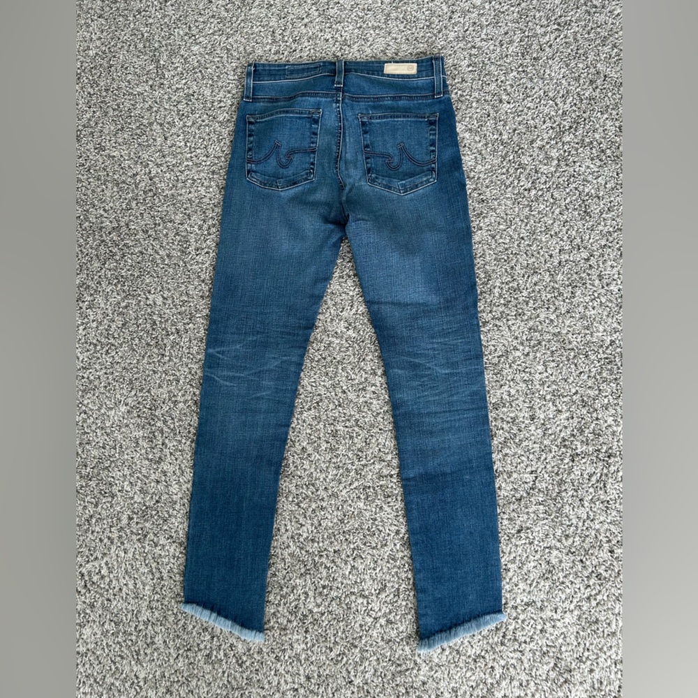 AG Adriano Goldschmied The Farrah High Rise Skinny Ankle Size 27R - Picture 3 of 3